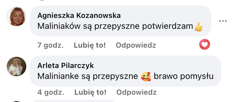 Opinia z Instagrama 2